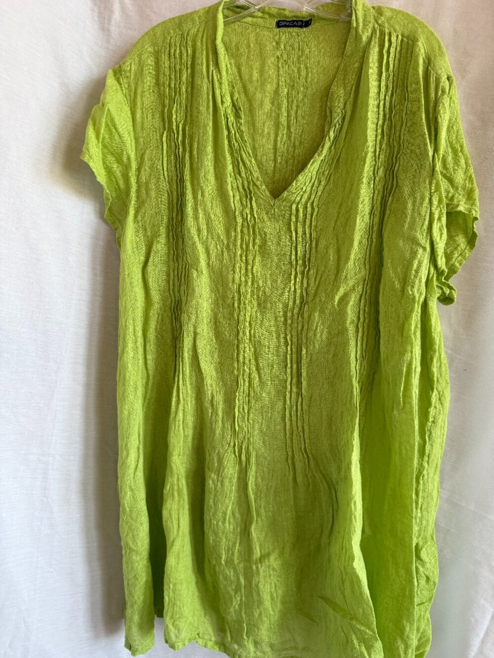 Artful Home Grizas Linen Tunic